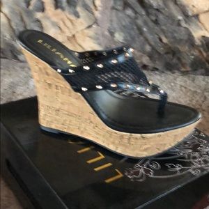 New in box Black Liliana sandals